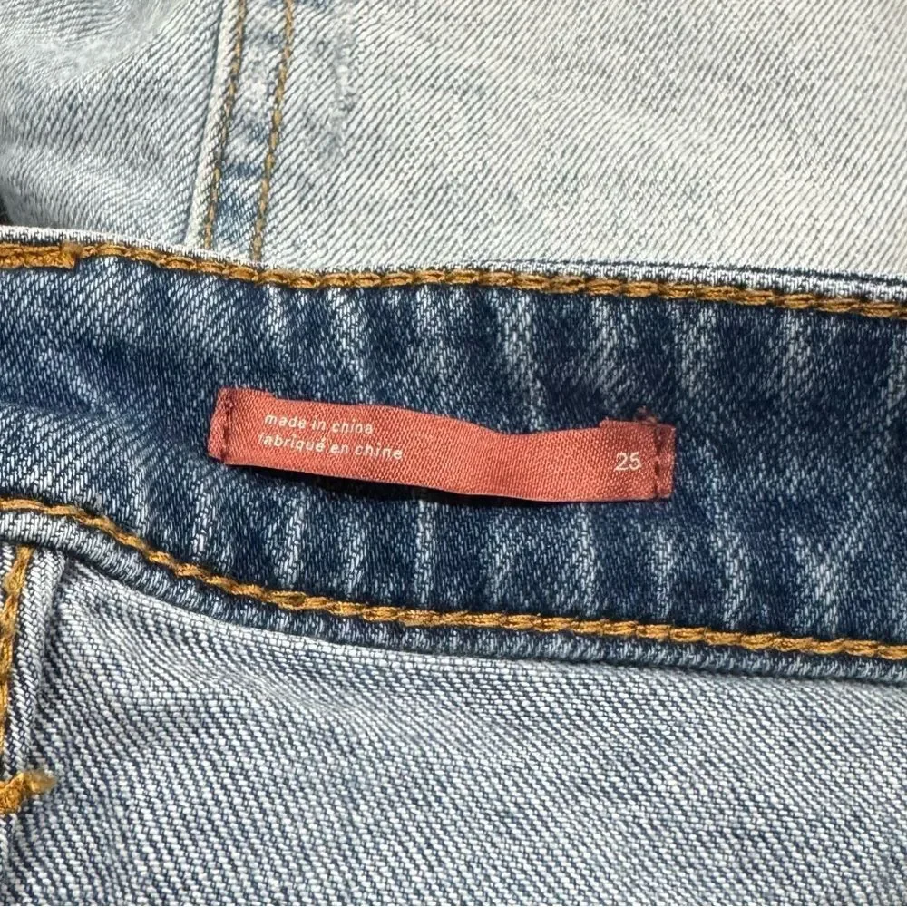 Anthropologie Pilcro Denim Bermuda Shorts Women’s 25 - Picture 6 of 6